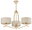 1274-KS3E - Chandelier KASZMIR 3xE27/60W