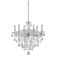 Ideal Lux - Crystal Chandelier 6xE14/40W/230V - Chandelier