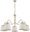 1354 - KM 5 E - Chandelier on chain KAMELIA 5xE27/60W/230V