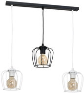 Chandelier on a wire VINTAGE 3xE27/60W/230V - Chandelier