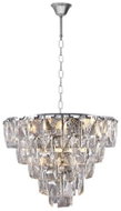 Crystal Chandelier on Chain CHELSEA 6xE14/40W/230V - Chandelier