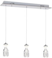 LED chandelier on cable BOTTLE 3xLED/15W/230V - Chandelier
