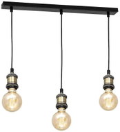 Chandelier on a cable EDISON 3xE27/60W/230V - Chandelier