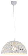 Chandelier on a wire LISA WHITE 1xE27/60W/230V - Chandelier