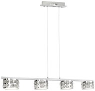 LED Crystal chandelier on wire ALEX 4xLED/20W/230V - Chandelier
