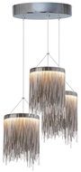 LED chandelier on cable CASCATA SATIN 3xLED/54W/230V - Chandelier