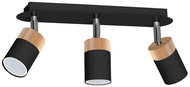 Spotlight JOKER BLACK WOOD 3xGU10/8W/230V - Spot Lighting
