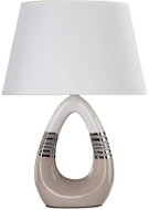Table Lamp ROMANO 1xE27/60W/230V White/Beige - Table Lamp