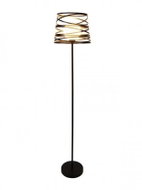 Floor lamp AKITA 1xE27/40W/230V black - Floor Lamp