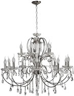 Chandelier on Chain AURORA 15xE14/40W/230V - Chandelier