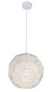 Chandelier on a wire EUPHORIA 1xE27/40W/230V white - Chandelier