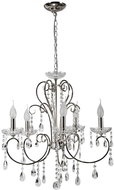 Chandelier on chain AURORA 5xE14/40W/230V - Chandelier