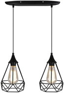 Chandelier on a wire GRAF 2xE27/60W/230V - Chandelier