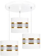 Chandelier on wire LIND 3xE27/60W/230V white - Chandelier
