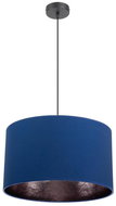 Chandelier on wire GLEAM 1xE27/60W/230V blue - Chandelier