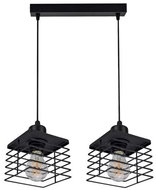 Chandelier on cable QUATRO 2xE27/60W/230V - Chandelier