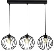 Chandelier on cable MATT 3xE27/60W/230V - Chandelier