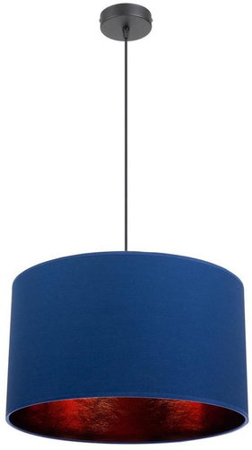 Chandelier on wire GLEAM 1xE27/60W/230V blue - Chandelier - Main image