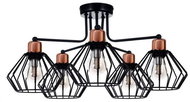 Pendant chandelier PORTO 5xE27/40W/230V - Chandelier