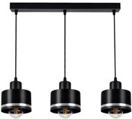 Chandelier on wire BODO SILVER 3xE27/60W/230V - Chandelier