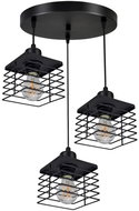Chandelier on a cable QUATRO 3xE27/60W/230V - Chandelier