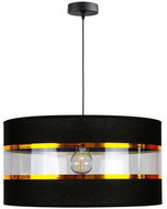 Chandelier on a wire LIND 1xE27/60W/230V black - Chandelier