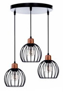 CELTA 3xE27/40W/230V cable operated chandelier - Chandelier