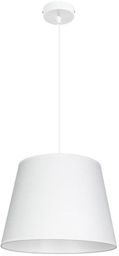 Chandelier on a wire SIRTO 1xE27/60W/230V white - Chandelier - Main image