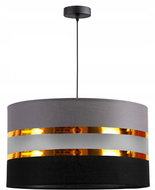 CORAL 1xE27/60W/230V black and grey chandelier - Chandelier