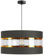 Chandelier on a wire LIND 1xE27/60W/230V black - Chandelier