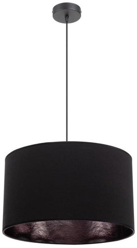 Chandelier on wire GLEAM 1xE27/60W/230V black - Chandelier - Main image