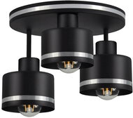 Pendant chandelier BODO SILVER 3xE27/60W/230V - Chandelier