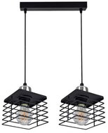 Chandelier on cable QUATRO 2xE27/60W/230V - Chandelier