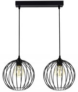 Chandelier on wire MATT 2xE27/60W/230V - Chandelier