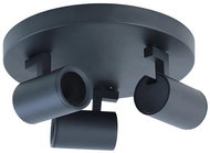 Spotlight KINIA 3xGU10/30W/230V Black - Spot Lighting