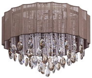 MW-LIGHT - Crystal Ceiling Light JACQUELINE 10xG4/20W/230V + 8xG4/3W/230V - Ceiling Light