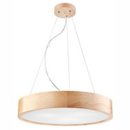 Chandelier on wire NATURAL 3xE27/60W/230V 47 cm pine - Chandelier