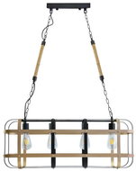 Chandelier on a chain CLATKA 4xE27/10W/230V - Chandelier