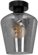 Ceiling Light SANTIAGO 1xE27/60W/230V Black - Ceiling Light