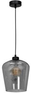 Chandelier on a wire SANTIAGO 1xE27/60W/230V black - Chandelier