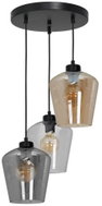 Chandelier on cable SANTIAGO 3xE27/60W/230V mix - Chandelier