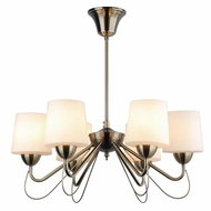 Top Light Romantica 6 - Chandelier on a pole ROMANTICA 6xE14/60W/230V - Chandelier