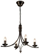Chandelier on chain LUCA 4xE14/40W/230V - Chandelier