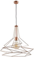 Jupiter 1655 - Chandelier on wire ORO 1xE27/60W/230V copper - Chandelier