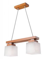 Chandelier on cable KUBUS 2xE27/60W/230V - Chandelier