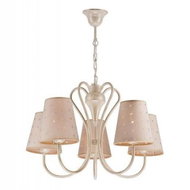 Chandelier on chain FABRIZIO 5xE27/60W/230V - Chandelier