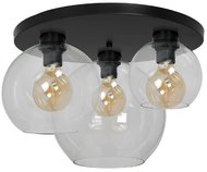 Ceiling Light SOFIA 3xE27/60W/230V Clear - Ceiling Light