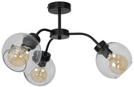 Suspended chandelier SOFIA 3xE27/60W/230V clear - Chandelier