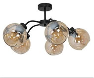 Suspended chandelier SOFIA 5xE27/60W/230V brown - Chandelier