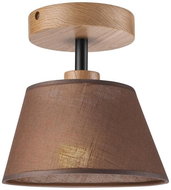 Attached chandelier ANTONIO 1xE14/40W/230V brown - Chandelier